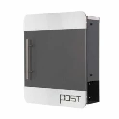 Briefkasten ANTHRAZIT Wandbriefkasten Postkasten Zeitungsfach Toni -Türschilder aus Edelstahl Geschäft briefkasten anthrazit wandbriefkasten postkasten zeitungsfach toni3