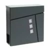 Briefkasten ANTHRAZIT Wandbriefkasten Zeitungsfach Postkasten Düren