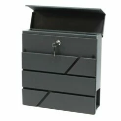 Briefkasten Design ANTHRAZIT Wandbriefkasten Postkasten Augsburg -Türschilder aus Edelstahl Geschäft briefkasten design anthrazit wandbriefkasten postkasten augsburg4