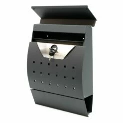 Briefkasten Design ANTHRAZIT Wandbriefkasten Postkasten Frankfurt -Türschilder aus Edelstahl Geschäft briefkasten design anthrazit wandbriefkasten postkasten frankfurt2