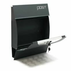 Briefkasten Design ANTHRAZIT Wandbriefkasten Postkasten Frankfurt -Türschilder aus Edelstahl Geschäft briefkasten design anthrazit wandbriefkasten postkasten frankfurt3