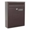 Briefkasten Design Mailbox Como Braun