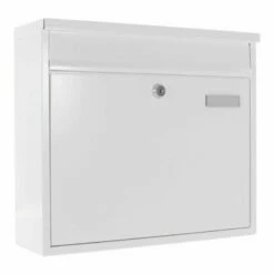 Briefkasten Design Mailbox Hochhaus II Weiß