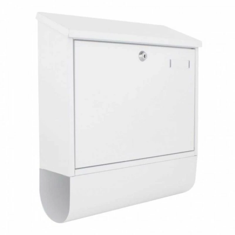 Briefkasten Design Mailbox Villa Spezial Set Weiss 1 Briefkasten Design Mailbox Villa Spezial Set Weiss