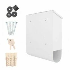 Briefkasten Design Mailbox Villa Spezial Set Weiss 8 Briefkasten Design Mailbox Villa Spezial Set Weiss -Türschilder aus Edelstahl Geschäft briefkasten design mailbox villa spezial set weiss4