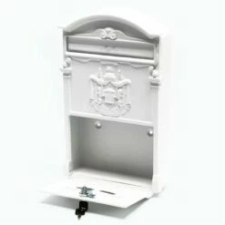 Briefkasten Design WEIß Antik Hanau -Türschilder aus Edelstahl Geschäft briefkasten design weiss antik hanau2