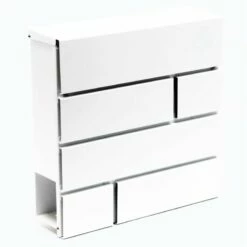 Briefkasten Design WEIß Wandbriefkasten Postkasten Sydney