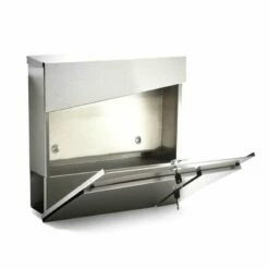 Briefkasten Edelstahl Mit Schutzlack Lackiert Freiburg -Türschilder aus Edelstahl Geschäft briefkasten edelstahl mit schutzlack lackiert freiburg3