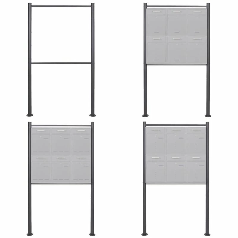 Briefkasten Edelstahl Wandbriefkasten Anthrazit Moritz 9 Briefkasten Edelstahl Wandbriefkasten Anthrazit Moritz – Bild 9