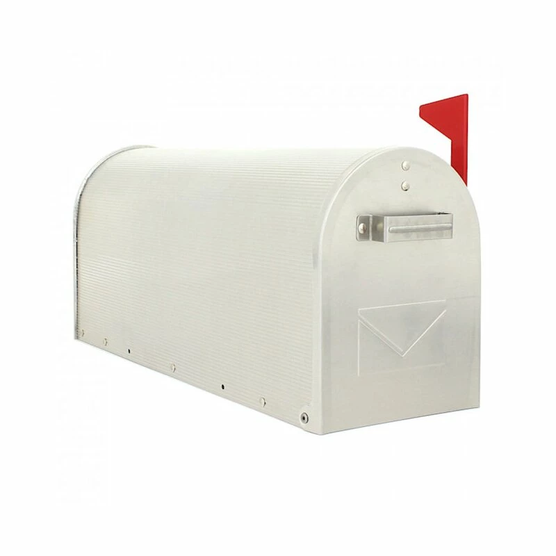 Briefkasten Mailbox Postkasten Postbox Mail Box Alu Silber 1 Briefkasten Mailbox Postkasten Postbox Mail Box Alu Silber