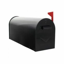 Briefkasten Mailbox Postkasten Postbox Mail Box Schwarz