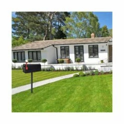 Briefkasten Mailbox Postkasten Postbox Mail Box Schwarz -Türschilder aus Edelstahl Geschäft briefkasten mailbox postkasten postbox mail box schwarz4