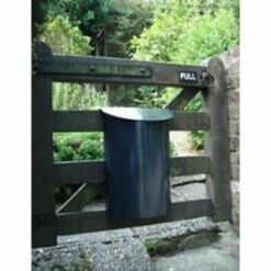 Briefkasten Mailbox Zaunbriefkasten Grün Halbrund RAL 6009 -Türschilder aus Edelstahl Geschäft briefkasten mailbox zaunbriefkasten gruen halbrund ral 60092