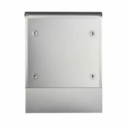Briefkasten Mit Zeitungsrolle Wandbriefkasten Silberfarben Postbox Bay -Türschilder aus Edelstahl Geschäft briefkasten mit zeitungsrolle wandbriefkasten silberfarben postbox bay4