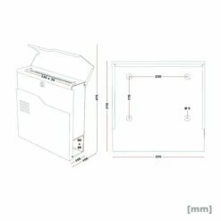 Briefkasten SCHWARZ Mit Beschriftung Wandbriefkasten Postkasten Landshut -Türschilder aus Edelstahl Geschäft briefkasten schwarz mit beschriftung wandbriefkasten postkasten landshut7