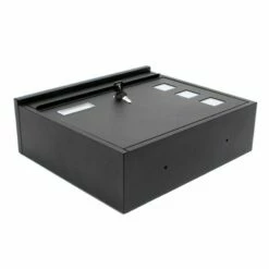 Briefkasten SCHWARZ Wandbriefkasten Postkasten Hamburg -Türschilder aus Edelstahl Geschäft briefkasten schwarz wandbriefkasten postkasten hamburg3