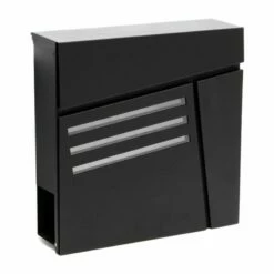 Briefkasten SCHWARZ Wandbriefkasten Postkasten Wetzlar