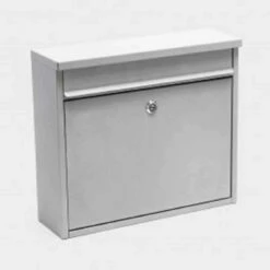 Briefkasten SILBER Wandbriefkasten Postkasten Aachen