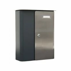 Briefkasten Splashy Anthrazit Edelstahl -Türschilder aus Edelstahl Geschäft briefkasten splashy anthrazit edelstahl8