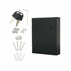 Briefkasten Splashy Anthrazit Türkis -Türschilder aus Edelstahl Geschäft briefkasten splashy anthrazit tuerkis9