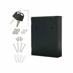 Briefkasten Splashy Anthrazit Weiß -Türschilder aus Edelstahl Geschäft briefkasten splashy anthrazit weiss9