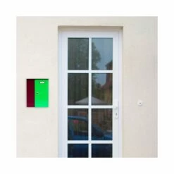 Briefkasten Splashy BERRY Neongrün -Türschilder aus Edelstahl Geschäft briefkasten splashy berry neongruen4