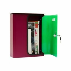 Briefkasten Splashy BERRY Neongrün -Türschilder aus Edelstahl Geschäft briefkasten splashy berry neongruen6