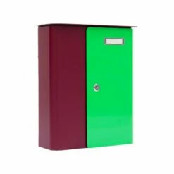 Briefkasten Splashy BERRY Neongrün -Türschilder aus Edelstahl Geschäft briefkasten splashy berry neongruen8