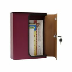 Briefkasten Splashy BERRY Tür Holzoptik -Türschilder aus Edelstahl Geschäft briefkasten splashy berry tuer holzoptik6