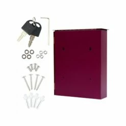 Briefkasten Splashy BERRY Tür Holzoptik -Türschilder aus Edelstahl Geschäft briefkasten splashy berry tuer holzoptik9