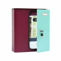 Briefkasten Splashy BERRY Türkis -Türschilder aus Edelstahl Geschäft briefkasten splashy berry tuerkis5