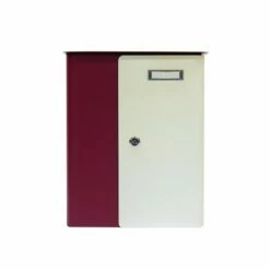 Briefkasten Splashy Berry Weiß