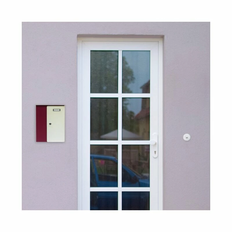 Briefkasten Splashy Berry Weiß 4 Briefkasten Splashy Berry Weiß – Bild 4