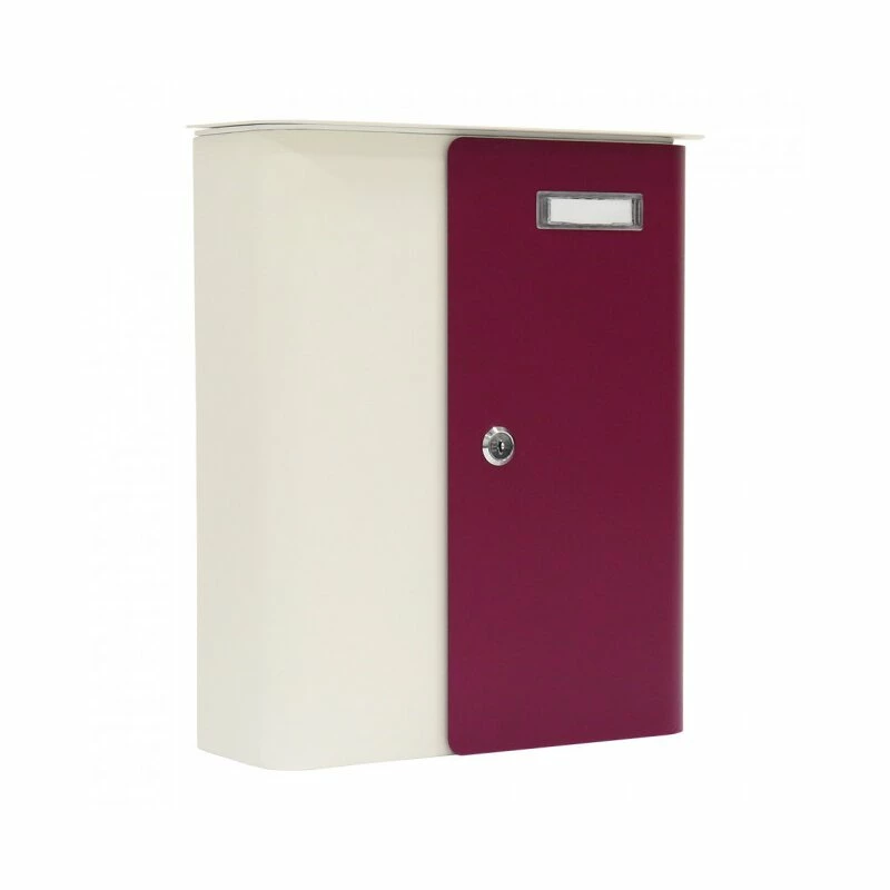 Briefkasten Splashy Weiß Berry 2 Briefkasten Splashy Weiß Berry – Bild 2