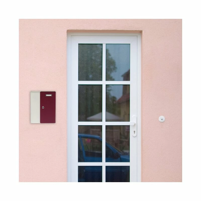 Briefkasten Splashy Weiß Berry 5 Briefkasten Splashy Weiß Berry – Bild 5