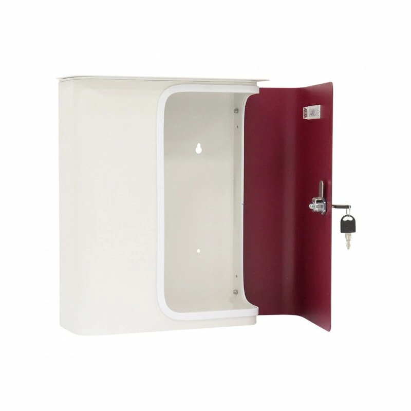 Briefkasten Splashy Weiß Berry 8 Briefkasten Splashy Weiß Berry – Bild 8