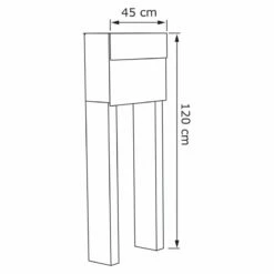 Briefkasten Standbriefkasten Cube Rot RAL 3004 Mit Edelstahlklappe 6 Briefkasten Standbriefkasten Cube Rot RAL 3004 Mit Edelstahlklappe -Türschilder aus Edelstahl Geschäft briefkasten standbriefkasten cube rot ral 3004 mit edelstahlklappe2