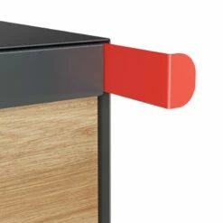 Briefkasten Standbriefkasten Square Anthrazit RAL 7016 Mit HPL-Front -Türschilder aus Edelstahl Geschäft briefkasten standbriefkasten square anthrazit ral 7016 mit hpl front3