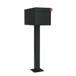 Briefkasten Standbriefkasten Square Schwarz RAL 9005 16 Briefkasten Standbriefkasten Square Schwarz RAL 9005 -Türschilder aus Edelstahl Geschäft briefkasten standbriefkasten square schwarz ral 90054