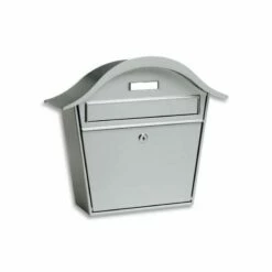 Briefkasten Wandbriefkasten Aus Verzinktem Stahlblech Silber