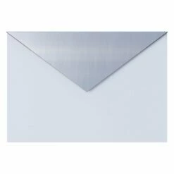 Briefkasten Wandbriefkasten Blitz Weiß RAL 9016 Mit Edelstahlklappe -Türschilder aus Edelstahl Geschäft briefkasten wandbriefkasten blitz weiss ral 9016 mit edelstahlklappe2