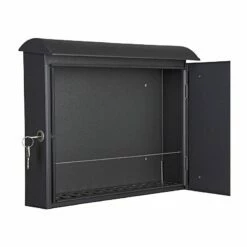 Briefkasten Wandbriefkasten Briefbox Grafit -Türschilder aus Edelstahl Geschäft briefkasten wandbriefkasten briefbox grafit3