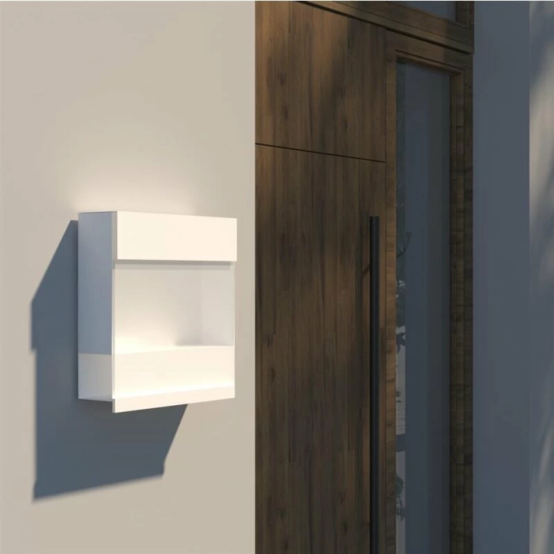 Briefkasten Wandbriefkasten Elegance Pro White Rot RAL 3004 Mit Weißer Acrylplatte 3 Briefkasten Wandbriefkasten Elegance Pro White Rot RAL 3004 Mit Weißer Acrylplatte – Bild 3