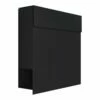 Briefkasten Wandbriefkasten Elegance Schwarz RAL 9005