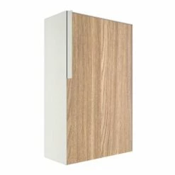 Briefkasten Wandbriefkasten Firona Weiß RAL 9016 Mit Holzdekor-Front