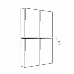 Briefkasten Wandbriefkasten Firona Weiß RAL 9016 Mit Holzdekor-Front -Türschilder aus Edelstahl Geschäft briefkasten wandbriefkasten firona weiss ral 9016 mit holzdekor front8