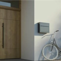 Briefkasten Wandbriefkasten Jazz Edelstahl -Türschilder aus Edelstahl Geschäft briefkasten wandbriefkasten jazz edelstahl7