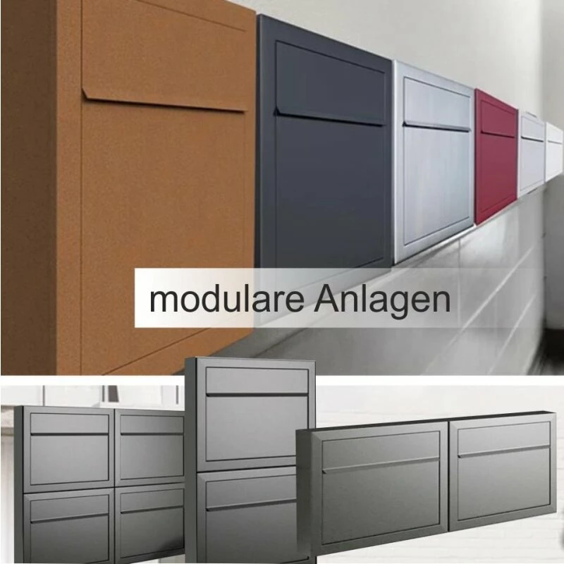 Briefkasten Wandbriefkasten Jazz Weiß RAL 9016 Mit Edelstahlklappe 9 Briefkasten Wandbriefkasten Jazz Weiß RAL 9016 Mit Edelstahlklappe – Bild 9