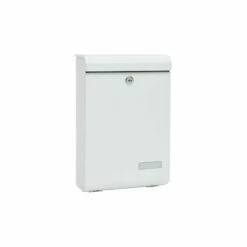 Briefkasten Wandbriefkasten MEFA LENTO 135 RAL 9016 Verkehrsweiß Glänzend