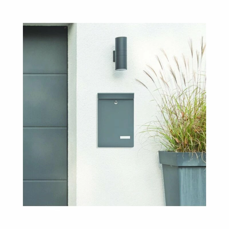 Briefkasten Wandbriefkasten MEFA PICCOLA 134 Basaltgrau Matt RAL 7012 3 Briefkasten Wandbriefkasten MEFA PICCOLA 134 Basaltgrau Matt RAL 7012 – Bild 3